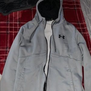 Under armor zip up sweatshirt